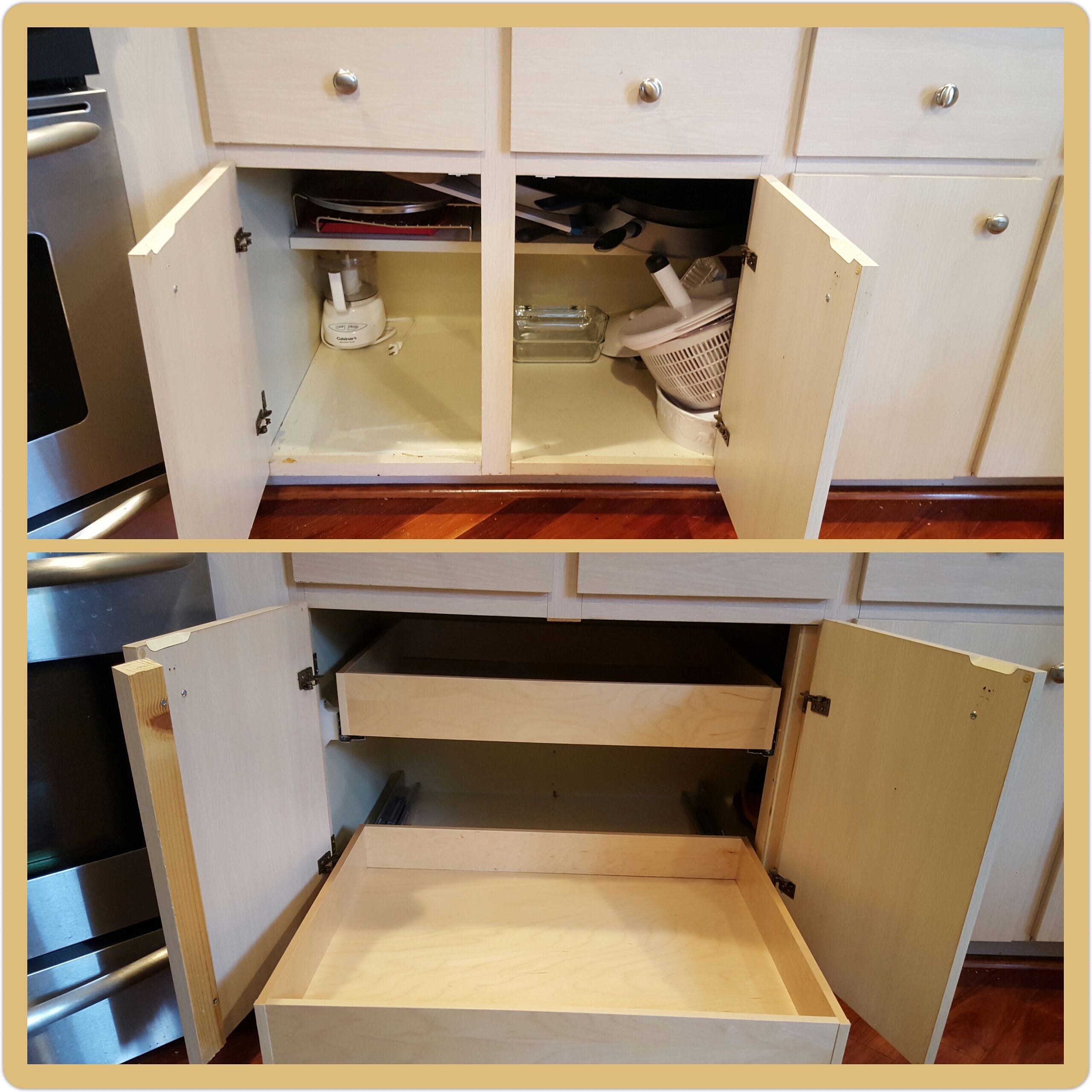 Roll Out Drawers for Kitchen Cupboard Converters
