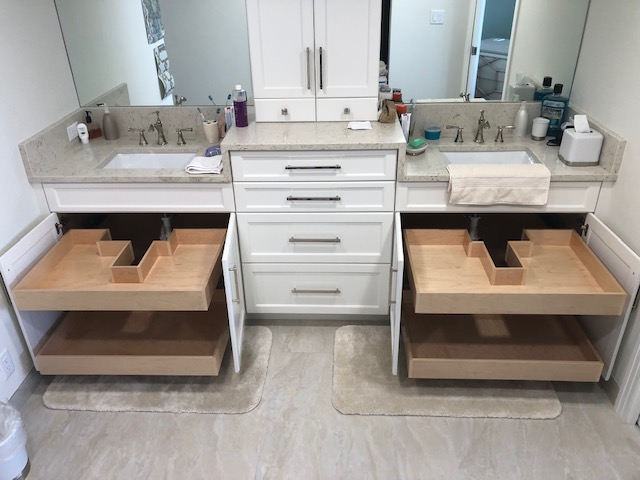 Get Bathroom Cabinet Drawer Installation By The Drawer Dude