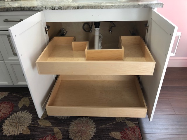 custom roll-out drawers