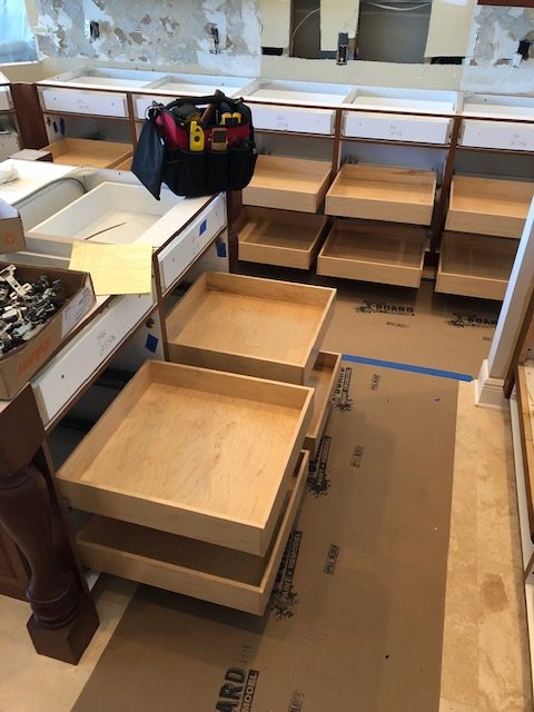 custom slide out drawers | slide out drawers in palm beach county